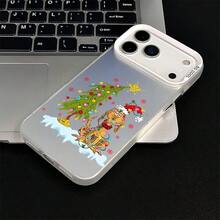 Crooked Christmas Tree Puppy This stylish and comfortable large-hole IMD acrylic phone case is an ideal gift for friends and family. It is compatible with for  17/16/15/14/13/12/11/X/XR/7/8, for OPPO,for , for VIVO, for , for Xiaomi, for Honor, and for  models, including Plus, Pro, Max, and SE versions. It's the perfect gift for holidays such as Christmas, Valentine's Day, and New Year. - Negro - Ver 5