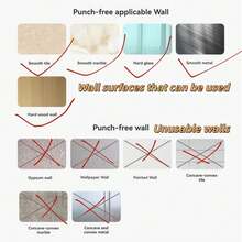 5pcs Magnetic Remote Control And WiFi Panel Holder, Self-Adhesive Magnetic Wall Mount Bracket, Suitable For Home Controllers And Smart Panels