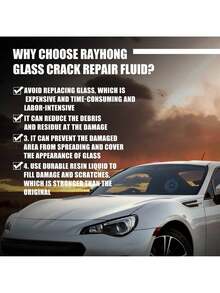 1 Kit Reparador de Parabrisas con UV para Grietas y Fisuras - Líquido Sellador, Limpia y Sella Rayones, Elimina Manchas de Aceite, Suciedad y Residuos - Fácil Aplicación para Autos, Camionetas y Vehículos (Mantenimiento Emergente y DIY),regalos para hombres y mujeres adecuados para San Valentín, Año Nuevo, cumpleaños, bodas y fiestas,accesorios para carro,accesorios para moto,carro,accesorios para carro mujer,ofertas,Envío Gratis - A - Ver 7