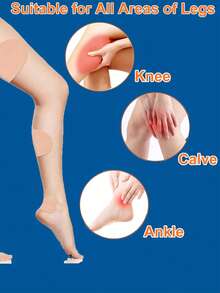 2/4/8/16pcs Disposable Non-Woven Thigh Chafing Guards, Suitable For Plus Size. These Soft And Breathable Thigh Chafe Guards Effectively Prevent Thigh Friction And Protect The Skin. - Multicolor - View 2