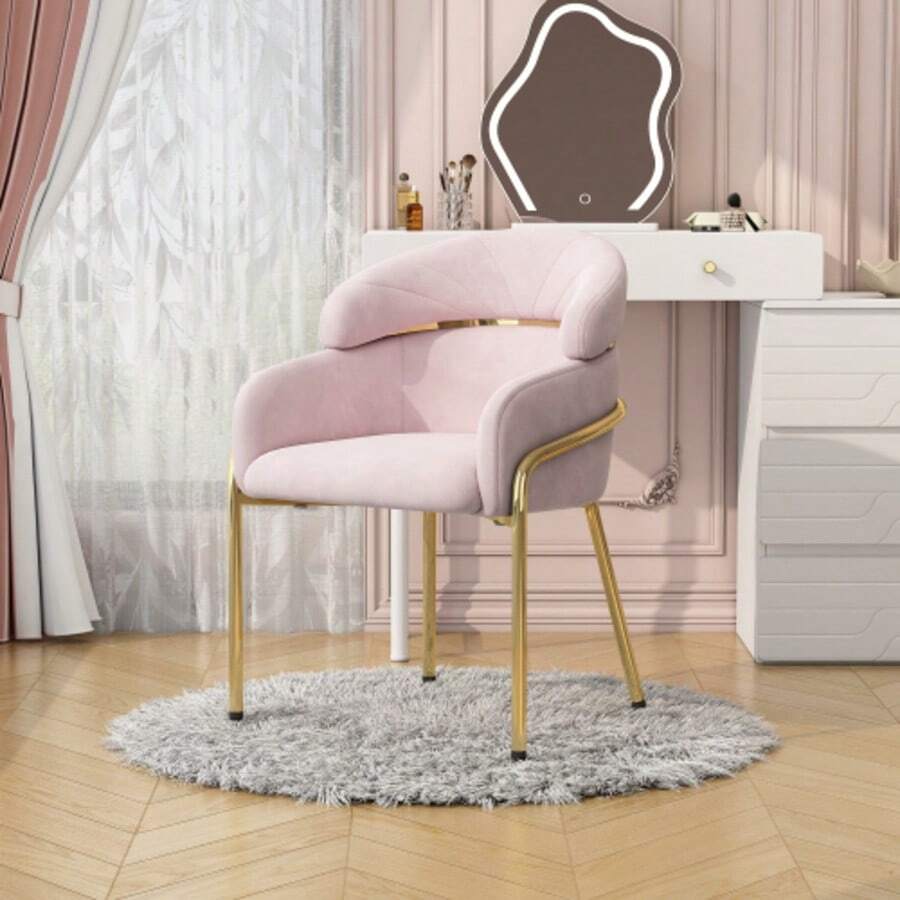 Dining Chairs - Pink - View 1