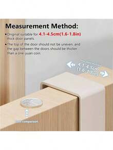 6/7 Hooks Aluminum Alloy Over The Door Hanger, Wall Mounted Coat Rack, No Drilling Required, For Hanging Clothes, Hats And Towels To Maximize Space Utilization - Multicolor - View 5