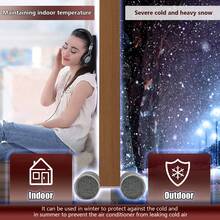 Burlete Para Parte Inferior De Puerta, Guardapolvo Cubre Puerta, Protector Y Guardapolvo Para Puerta, Diseño De Doble Borde, Para Aislar El Ruido Evita Insecto Polvo Y Impermeable Para Todo Tipo De Puertas Y Ventanas - Gris Claro - Ver 6