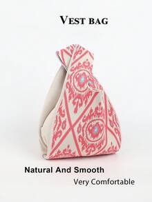 1 Stück leichte faltbare Tragetasche, atmungsaktive Handtasche zum Tragen von Handy, Kosmetik, Parfüm, geeignet für Alltag, Urlaub, Schule, Pendeln, Einkaufen, Fotografie, Camping, Joggen, alle Jahreszeiten - Verschiedenfarbig - Übersicht 6