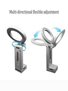 1个旅行磁吸手机支架，ABS材质，Magsafe便携式夹子，可旋转可折叠，通用手机支架，360度旋转，桌面可折叠支架 - 彩色 - 查看 6