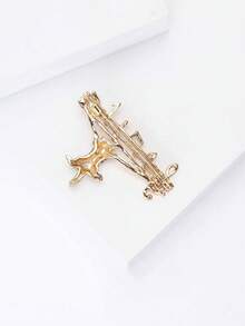 Luxury Rhinestone Music Note Cat Brooches - Animal Pins For Women Unisex Casual Party Jewelry Accessories / Friends Gifts Badges Decoration - Cat - View 7