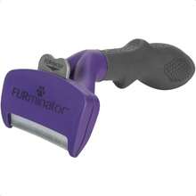 Furminator P-92916 Deslanador Pelo Corto Gato Mediano/Grande Estándar Verde - Morado - Ver 1