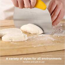 1pc Stainless Steel Bread Knife Blade, Baking Tool With Scale, Baking Cutter, Kitchen Supplies - Multicolor - View 10