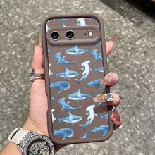 電話を保護するするカバーは PIXEL 7 Pro 7A 5Gを使うにデザインされており、QINGいオーシャンシャークのテーマが特で、完全なレンズ保護と柔らかいらかく耐久性のあるデザインを提供します。 メンズのサブにも女のサブにも適しています。 を使うの液体シリコンケース、Oppo Reno Fブルー、Oppo Renoの女の子供用ケース、Oppo Renoのシャークケース、の電話カバー。 - クールブラウン - チェックする 2