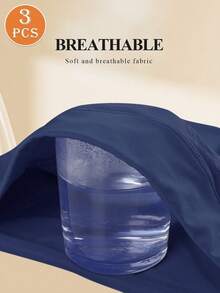 MEIYATING 3 piezas Bragas moldeadoras de cintura alta para mujer, con diseño de rosas en malla transpirable y cómoda - Multicolor - Ver 5