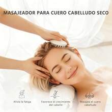 CYPN2pcs Cepillo Champú Masajeador del Cuero Cabelludo de Silicona cepillo Exfoliante del Cuero Cabelludo para la Eliminación de la Caspa Cepillo para el Crecimiento del CabelloFashion - 222533433 - Ver 7