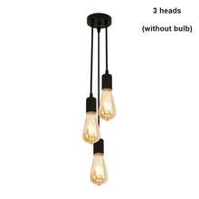1pc Pendant Lamp Holder E27 Screw-Type Lighting Kit Hanging Light Socket With Line Chandelier Line Set DIY Retro Hanging Lamp - No Light Bulb - View 5