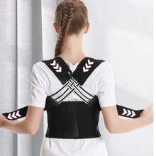 Black Waist Trainer With Adjustable Strap, Suitable Fitness And Weight Loss Support,Workout Equipment,Waist Trainer,Workout Sets Women/Man,Suitable For Gym,Outdoors,Home - 彩色 - 查看 8