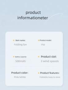 OBOVAY 手持式USB电风扇 - 超静音长续航电池供电迷你风扇，带充电盒，便携设计，适合宿舍、旅行和居家使用，轻巧便携，USB充电，500mAh电池，迷你可充电风扇，宿舍必备，时尚小工具，结构简洁