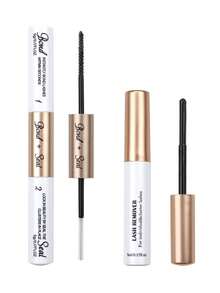 10ml Eyelash Extension Glue, Single Lash Glue, Cluster Lash Glue, 2-In-1 Glue, Super Strong Adhesive Eyelash Extension Glue, 5ml Eyelash Glue Remover, Waterproof Quick-Drying, Natural Lifting Eyelash Effect, Non-Irritating Eyelash Glue, Tweezers, Makeup Brush, Dual-Ended Eyebrow Brush, Eyebrow Brush - Multicolor - View 26