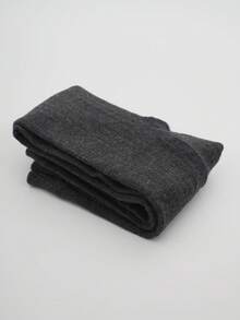 1pc Kids' Ankle Length Leggings, Deep Gray Skinny Tights, Versatile Skirt Underpants, Dance Socks - Grey - View 6