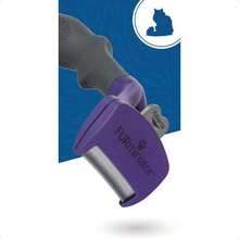 Furminator P-92916 Deslanador Pelo Corto Gato Mediano/Grande Estándar Verde - Morado - Ver 6