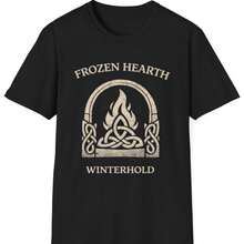 Frozen Hearth Winterhold T-Shirt _ Nor Flame - màu đen - Xem 1