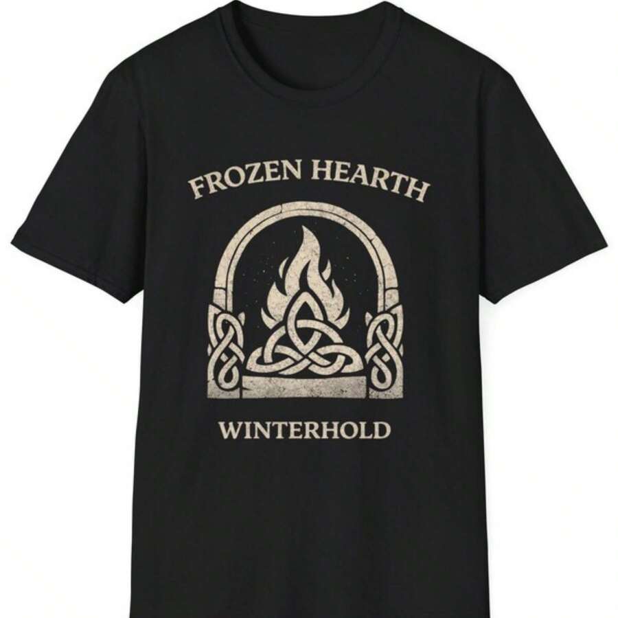 Frozen Hearth Winterhold T-Shirt _ Nor Flame - màu đen - Xem 1