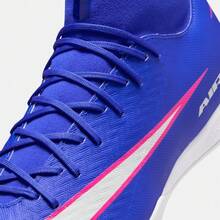 Nike 男士 ZM SUPERFLY 10 ACADEMY IC 足球鞋，高帮 FQ8332-446 - 藍色 - 查看 9