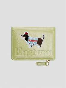 卡通腊肠犬钱包，女士短款钱包，折叠式小巧钱包，多功能卡包零钱包三合一，多层零钱包，卡包，大容量零钱包，便携式卡包，对折短款卡包，零钱包，证件夹，按扣钱包，可爱拉链钱包，时尚按扣女士钱包，适合日常、外出和购物，是送给姐妹、闺蜜、亲戚的生日、节日理想礼物。 - 彩色 - 查看 10