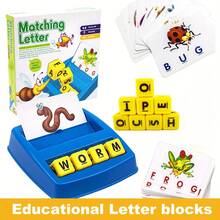 English Vocabulary Matching Blocks - Fun Word Learning Assistant, Halloween & Christmas Gift, Game Toy, Cool Toy, Boys/Girls Toy, Children Gift - Multicolor - View 11