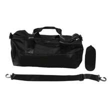 Large Capacity Gym Sports Bag 2026 With Wet & Dry Compartment, Shoe Pocket, Water Resistant Design, Sequin Lettering, Perfect For Yoga & Travel - Black