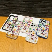 This Disney Toy Story Cartoon Character Phone Case Features A Cute And Playful Design, A Simple And Stylish Look, And A Smooth Feel. It Boasts Strong Magnetic Attraction And Provides Camera Protection, Making It An Ideal Choice For Girls. It's Compatible With IPhone17/16/15/14/13/...12 Mini Pro Max Pro Plus XRXS Series, As Well As SamsungGalaxy S20, S21, S22, S23, And S24 Series. It's The Perfect Gift For Family And Friends. This Stylish Phone Case Features Fun Character Designs And Is Made Of Lightweight And Durable Material. - 粉色 - 查看 3