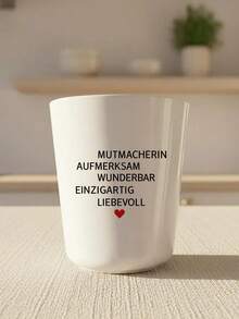 1pc Aunt Gift Best Aunt Gift For Birthday, Gifts For Grandma, Colleague, Reinterin,Grandma Gift Gift For Grandma For Birthday, Mother's Day,Gifts For Cat Owners,Printed With Handle Coffee Cup For Daily Drinks & Personalized Couple Gifts - Multicolor - View 4