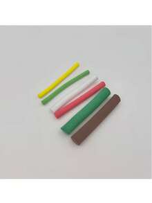 12pcs S M L Buoyancy Fishing Foam Rods, Foam Cylinder Rods, Carp Fishing Bait Pop-Up Device Foam Rods, Foam Sleeves, Zig Carp Fishing Tackle, Parachute Pole, Dry Fly Fishing Weaving Materials, Fishing Foam Rod Accessories - Multicolor - View 4