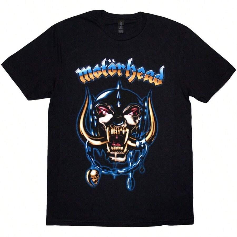 Motörhead 50 Years Airbrush Warpig T-Shirt Black New - màu đen - Xem 1
