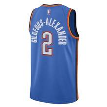 Nike 男士 OKC MNK DF SWGMN JSY ICN 22 休闲运动背心 DN2016-403 - 藍色 - 查看 2