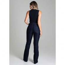 Calça Jeans Sawary Boot Cut - 279068 - Azul - Visão 4