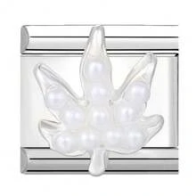 1pc Silver Sweet Luxury Modular Bracelet Charm, Heart, Butterfly, Cherry, Ocean Life Elements, DIY Jewelry Supplies