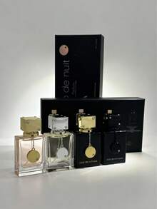 Pack EXCLUSIVO 4 Perfumes Night Club perfumes de hombre| Aroma Irresistible: Bergamota Fresca + Rosa Dulce + Vainilla Seductora  perfume mujer | REGALO PERFECTO para Día de Reyes, Día del Amor, Día de las Madres, Navidad y Día de los Muertos (México) | ¡Oferta Limitada! - Múltiples aromas - Ver 4