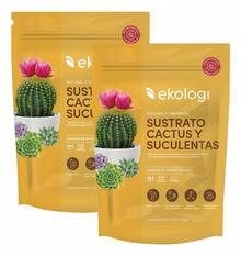 TendenciaSustrato Cactus Y Suculentas 2.5l Ekologi (paquete 2 Bolsas)Calidad premium - 1 - Ver 12