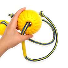 Dog Toy Ball, Chew Toy, Tug Of War Ring For Small, Medium And Large Dogs, Pet Supplies