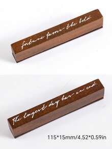 22pcs Leaf Series Planner Stamps, Lotus Rubber Stamp Set With Wooden Handle, Assorted Sizes 1cm, 2cm, 5cm, 10cm, Floral Patterns, Great For Christmas, Spring, Birthday Gifts To Family And Friends - Multicolor - View 37