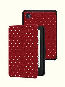 Ốp bảo vệ họa tiết chấm bi, phù hợp với Kindle thế hệ thứ 10 (2019), Kindle thế hệ thứ 11 (2024) (6 inch), Kindle Paperwhite thế hệ thứ 12 (2024), Kindle Colorsoft Signature Edition, Kobo Clara Colour và các dòng máy khác. Chất liệu da, hỗ trợ chức năng tự động bật/tắt màn hình, bảo vệ bốn góc chống rơi vỡ, không cần lo lắng về việc bị rơi. - Nhiều màu - Xem 34