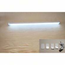 1pc/2pcs Smart Sensor LED Light Strip, Magnetic Installation, USB Rechargeable, Warm White/White Night Light, Suitable For Kitchen, Wardrobe, Corridor, Stairs, Room, Nighttime Lighting, Desk And More - Multicolor - View 15