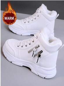 Women's Waterproof Outdoor Sports Shoes #Anti-Slip Mountaineering #Breathable Hiking Shoes #Shock-Absorbing Off-Road #Wear-Resistant #Lightweight Travel Shoes. The First Choice For Outdoor Use. They Are Beautiful When Matched With Anything. - 白色 - 查看 1