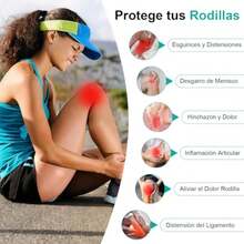 CYPNRodilleras deportivas Rodillera Ortopedica con Estabilizador Lateral Correa Rotuliana Ajustable Ideal para el Alivio del Dolor Roturas de Menisco Recuperación de Lesiones Artritis Deportes XLFashion - Medio - Ver 6
