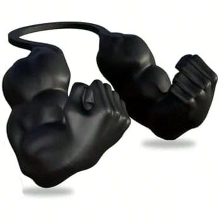 Brazos para Gato Musculoso, Divertidos Accesorios para Disfraz de Halloween, Brazos de Gato Impresos en 3D, Ligero y Cómodo para Mascotas, Traje Gracioso para Fiestas(Negro) - negro - Ver 1