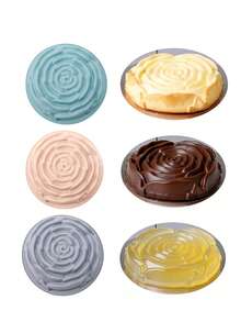 1个创意硅胶玫瑰花蛋糕模具，不粘易脱模烘焙工具，适用于软糖、巧克力、橡皮糖、饼干、果冻、布丁、蛋糕、冰块、肥皂等（粉色、灰色），是母亲节、妇女节、派对、节日、餐厅、餐车、面包店、情人节派对、家居装饰、家居礼品的理想之选。 - 彩色 - 查看 12