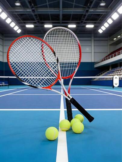 Este conjunto de duas raquetes de tênis para adolescentes está disponível nas cores vermelha, azul e rosa. Ideal para iniciantes, treinos e atividades ao ar livre, é uma ótima opção de presente para sua namorada no Dia dos Namorados.