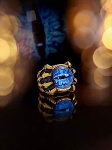 三色可选男女通用恶魔之眼戒指,尺码 8-12,男士嘻哈风 - 百搭酷炫夜店摇滚戒指 - 情人节送男友礼物 - 不锈钢材质 - 适合学生和青少年 - 日常佩戴及特殊场合 - 音乐爱好者和潮流引领者的完美礼物 - 男生戒指 - 查看 20