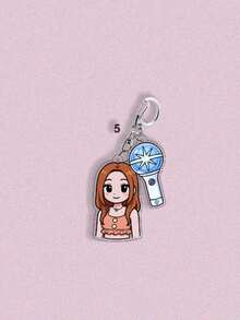 KATSEYE Girl Group Merchandise - MANON Pendant, MEGAN Bag Charm, DANIELA Keychain - Multicolor - View 18