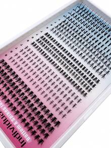 5款下睫毛簇嫁接睫毛，包括漫画风格睫毛簇、尖头睫毛簇、单根睫毛簇、下睫毛、轻盈下睫毛、6-21mm自然款睫毛簇，共416根，Calphdiar出品。 - C - 查看 6