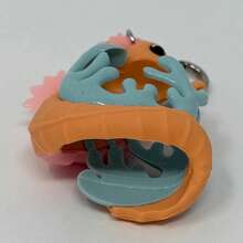 Plush Keychains - BLUE aND PINK LITTLE HORSE - View 3