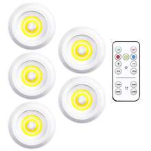 6-Piece/5-Piece/3piece/1-Piece Set Warm Color LED Battery Powered Wireless Night Light Stick Remote Control Mode Press Control Desk Lamp Wall Mounted Push Rod Lamp Suitable For Wardrobe, Cabinet, Countertop Or Tool Room Wireless Touch Light - CS-gY-81 - View 1